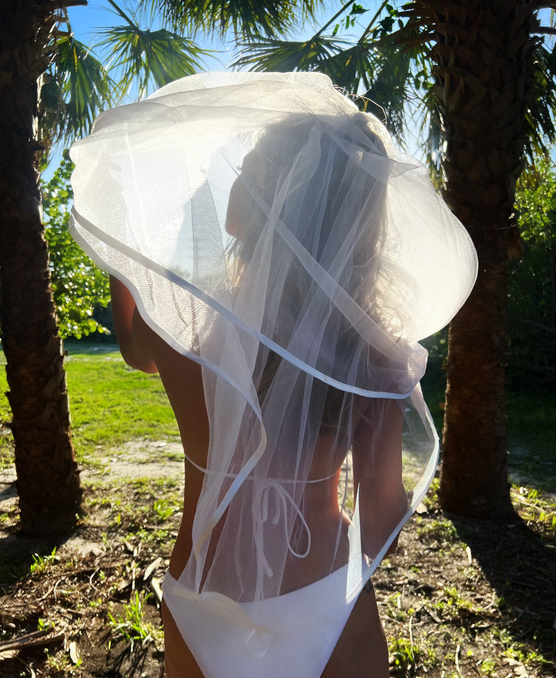 Bridal Wedding veil | Last Rodeo bachelorette bridal shower gift Nashville bachelorette disco cowgirl bachelorette veil short veil curly