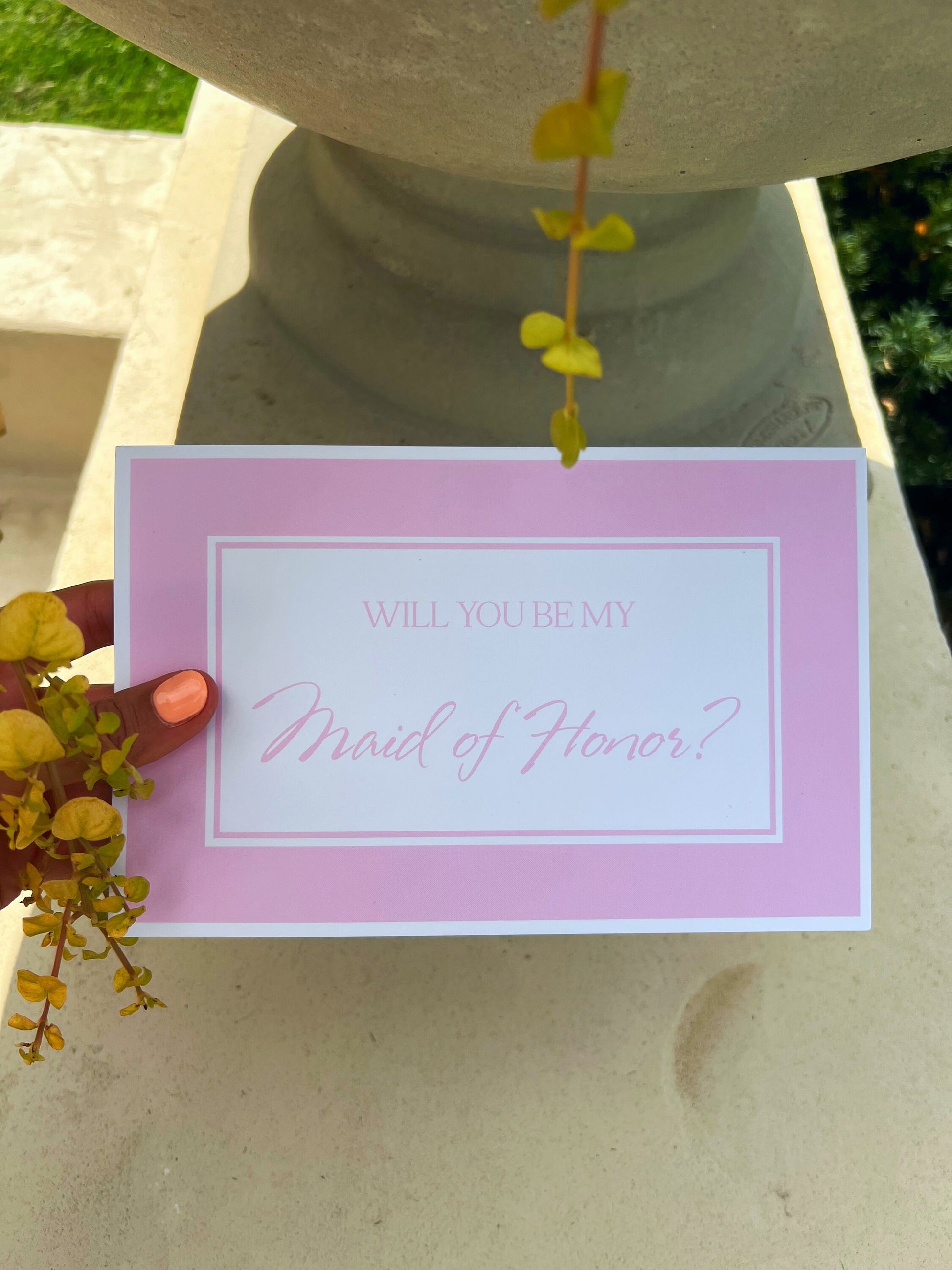Bridesmaid Proposal Box Empty, Bridesmaid gift box, magnetic personalized gift box custom, flower girl proposal, maid of honor proposal